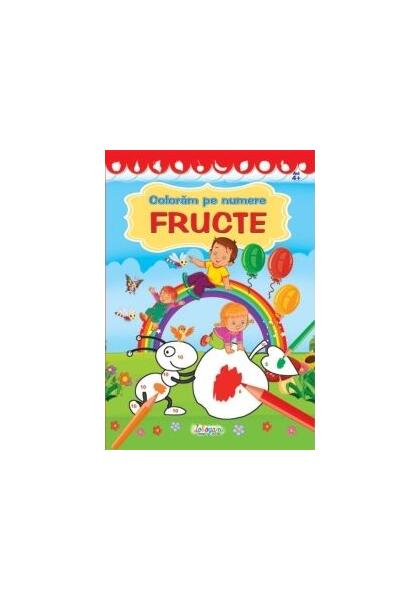 Fructe. Colorăm pe numere - Erc Press