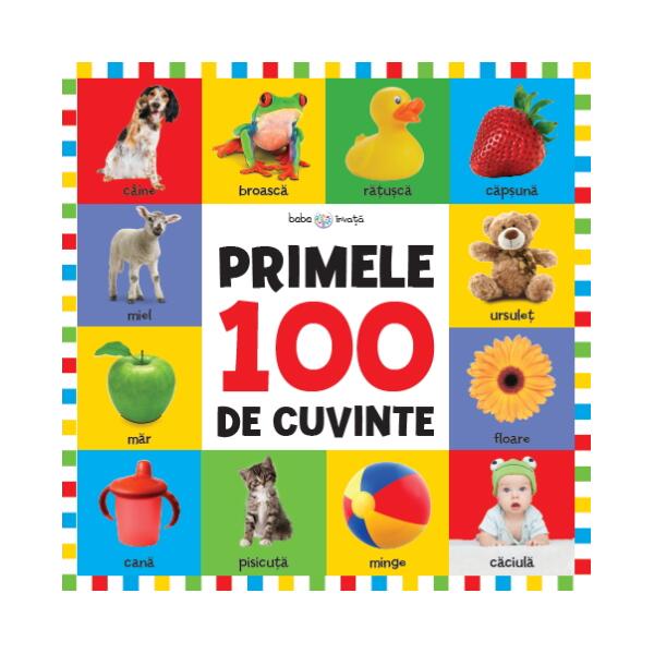 Bebe învață. Primele 100 de cuvinte (format mare) - Litera mică