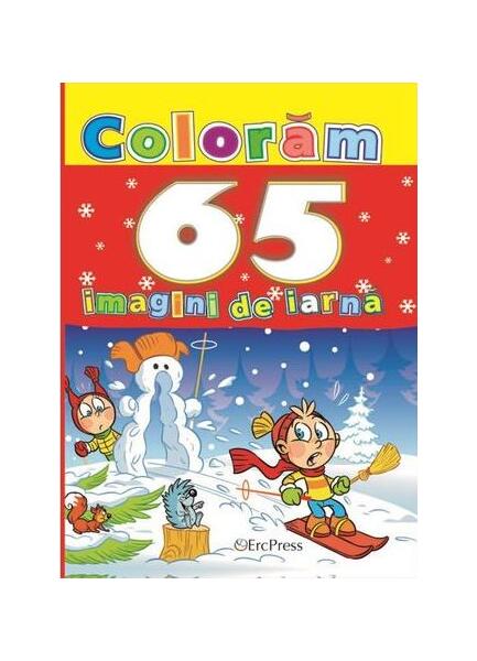 Colorăm 65 imagini de iarnă - Erc Press