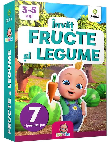 Învăț fructe și legume - Gama