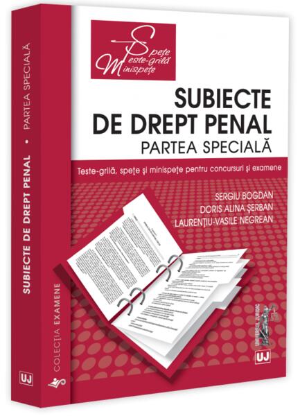Subiecte de Drept penal. Partea speciala - Paperback brosat - Universul Juridic