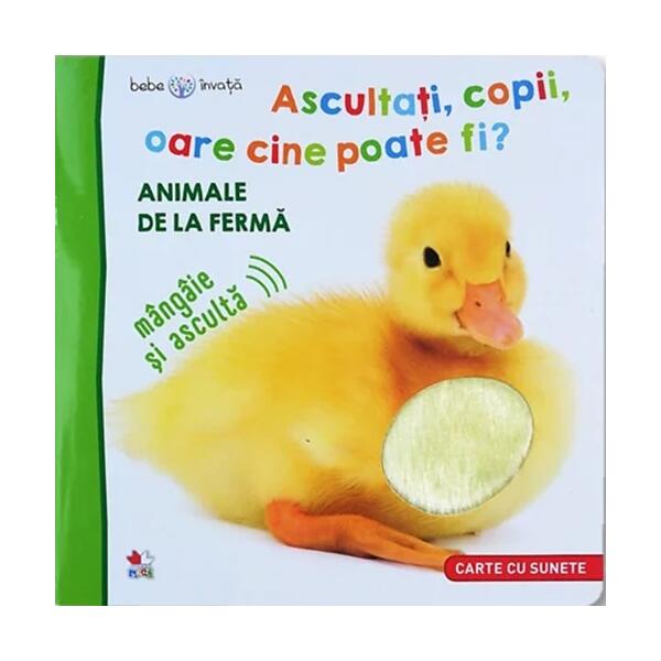 Ascultați, copii, oare cine poate fi? Animale de la fermă - Litera mică