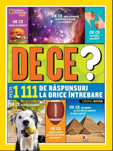 De ce? Peste 1111 răspunsuri la orice întrebare - Crispin Boyer - Litera mică