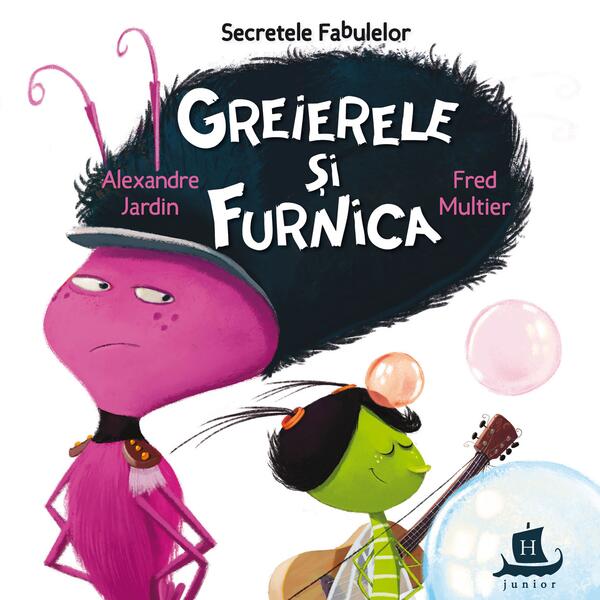 Greierele și furnica - Jean de La Fontaine - Humanitas