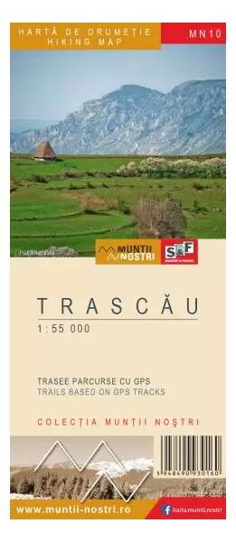 Trascău - Hartă de drumeție - Schubert & Franzke