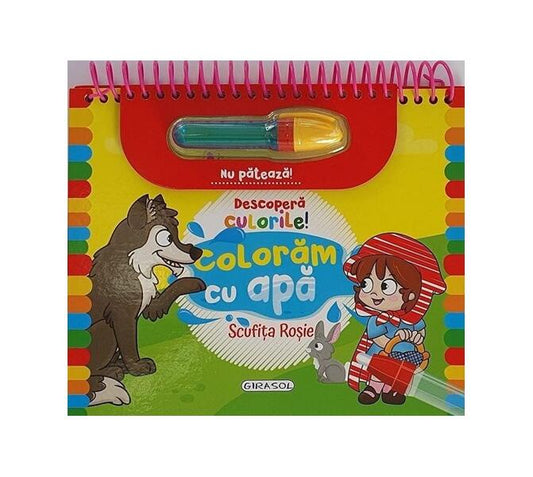 Descoperă culorile! Scufița Roșie - Girasol