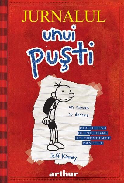Jurnalul unui puşti (Vol.1) - HC - Jeff Kinney - Arthur