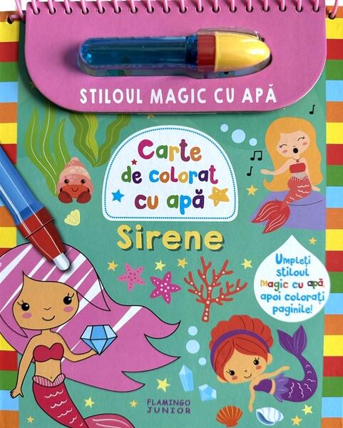 Sirene - Stiloul magic cu apă - Flamingo