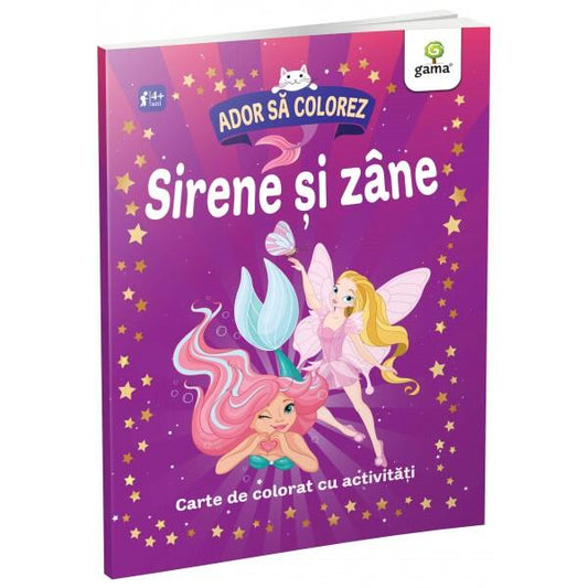 Sirene și zâne. Ador să colorez - Gama