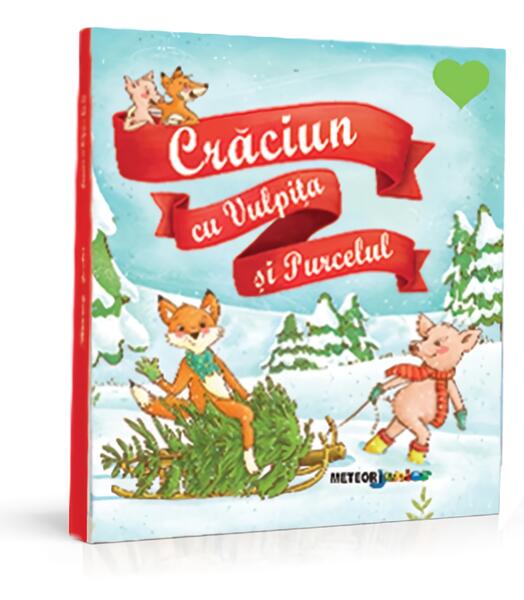 Crăciun cu Vulpiţa şi Purcelul - Annette Herzog - Meteor Press