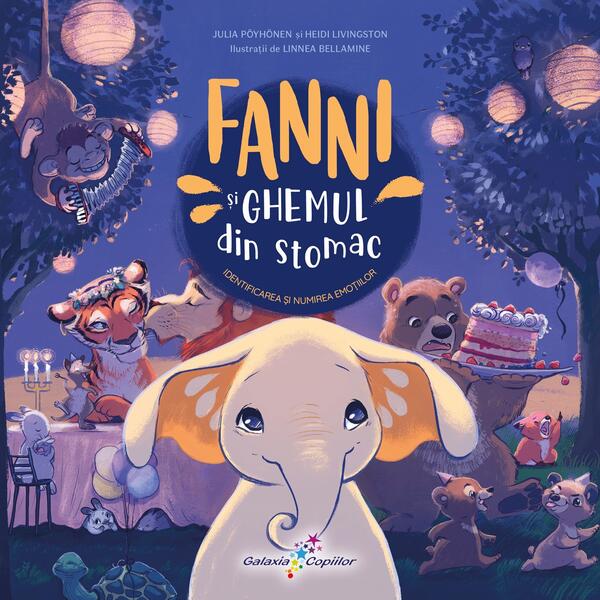 Fanni și Ghemul din stomac (Vol. 1) - Heidi Livingston, Julia Pöyhönen - Galaxia Copiilor