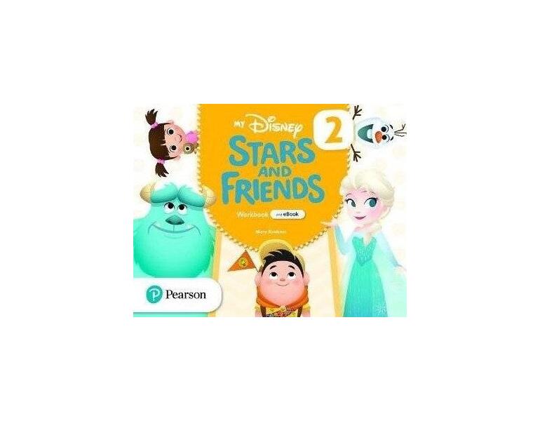 My Disney Stars and Friends Pre A1, Level 2, Workbook with eBook - Mary Roulston - Pearson