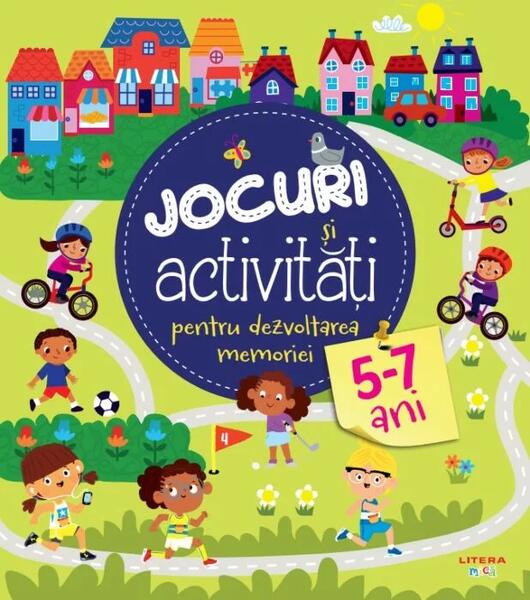 Jocuri și activități pentru dezvoltarea memoriei - Mihaela Tîrsu - Litera mică