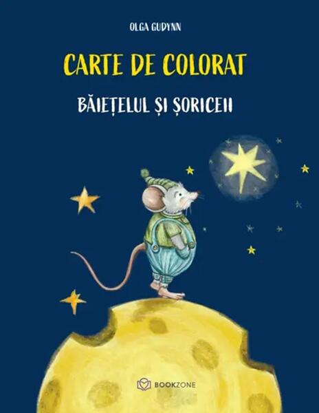 Carte de colorat. Băiețelul și șoriceii - Olga Gudynn - Bookzone