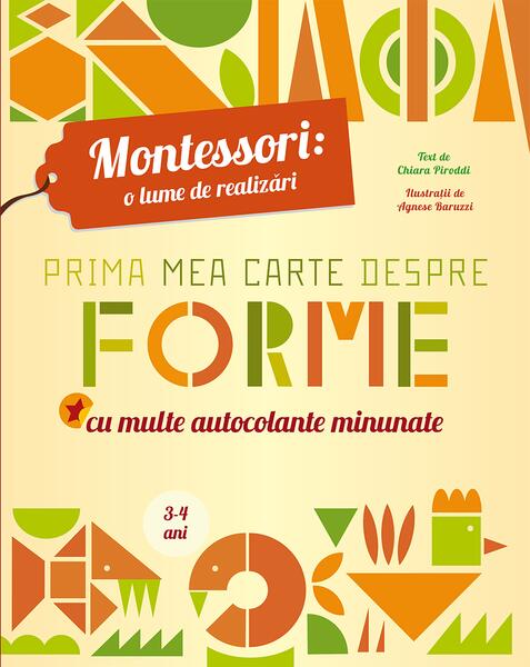 Montessori: Prima mea carte despre forme - Meteor Press