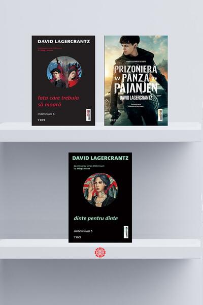Pachet David Lagercrantz – Seria Millennium - David Lagercrantz - Trei