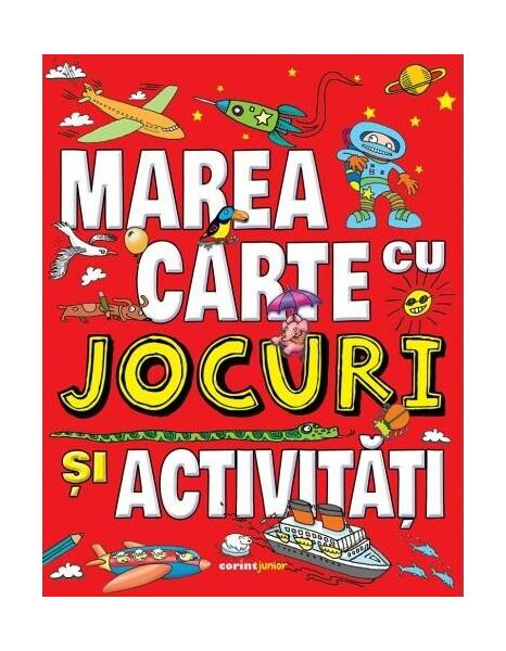 Marea carte cu jocuri și activități - Corint Junior