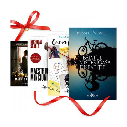 Pachet thriller (4 volume) - Holly Jackson, Russell Newell, Mark Burnell, Nicholas Searle - Leda