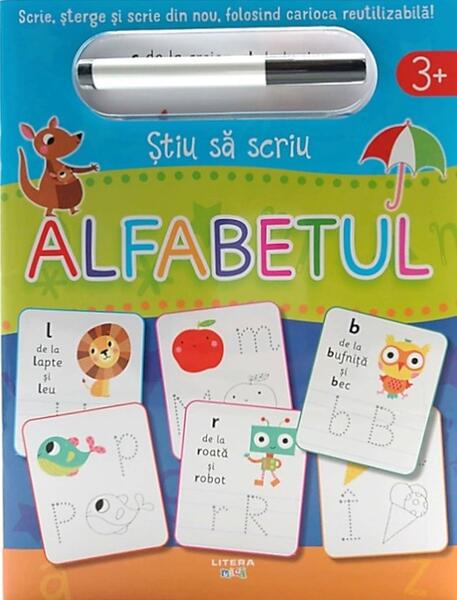 Știu să scriu: Alfabetul - Oana Neacșu - Litera mică