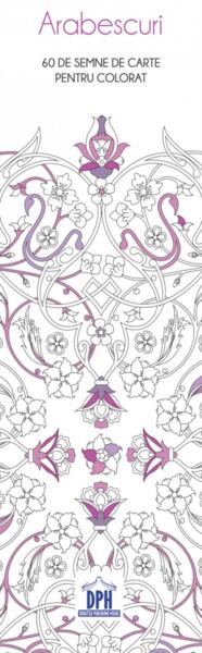 Semne de carte de colorat. Arabescuri - Didactica Publishing House