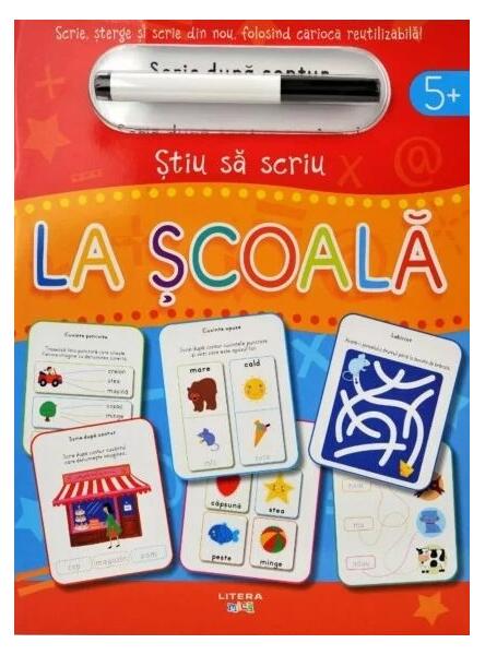 Știu să scriu: La școală - Mel Plehov - Litera mică