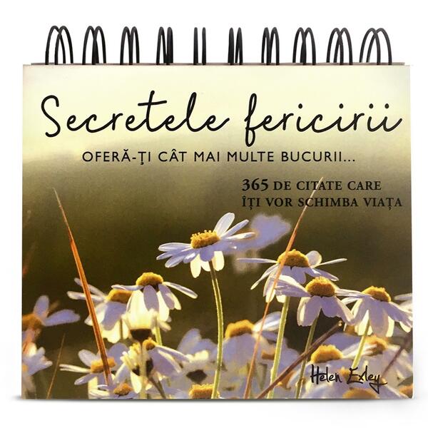 Calendarul „Secretele fericirii – 365 de citate fermecătoare” - Helen Exley - Helen Exley