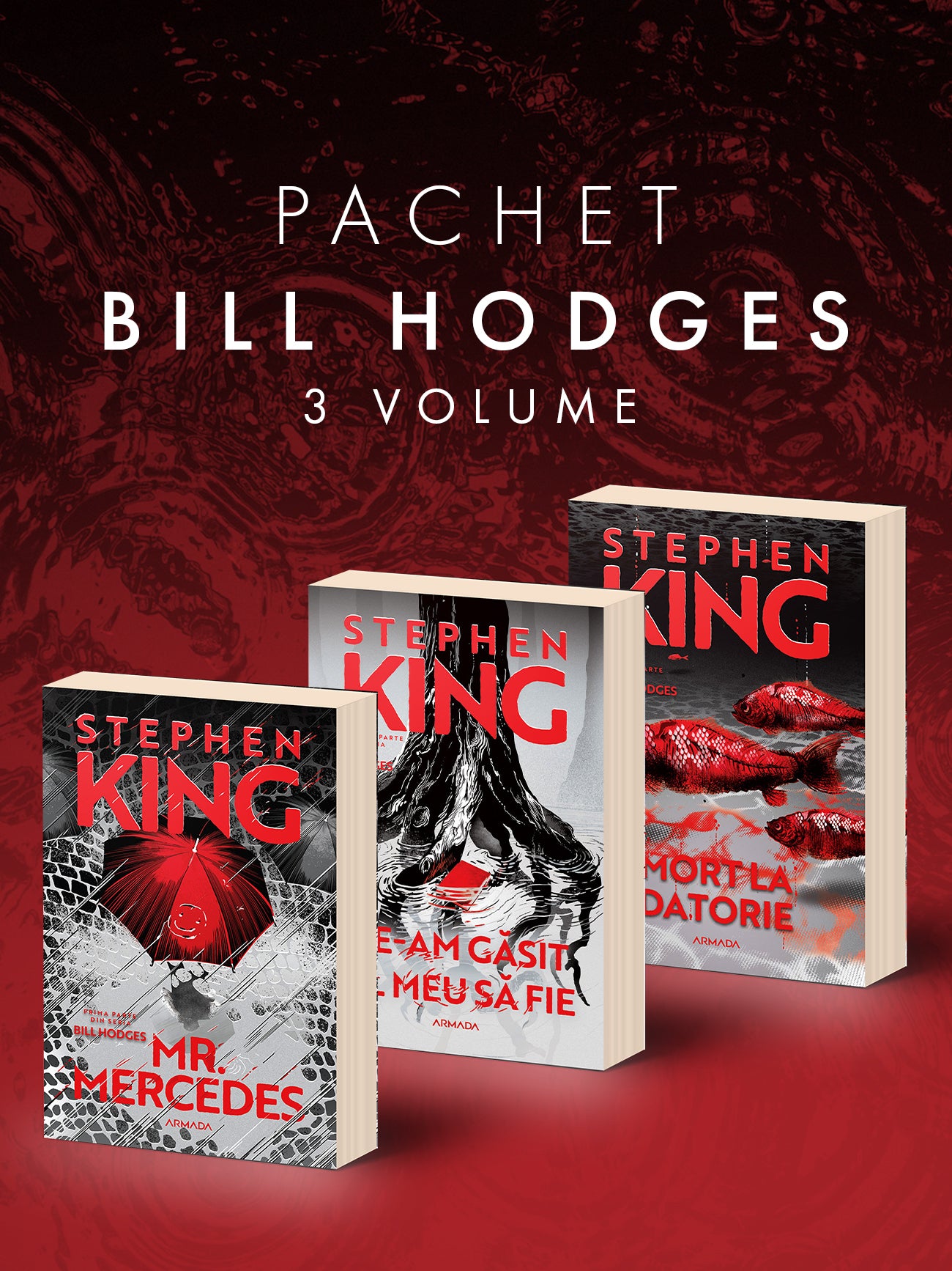 Pachet Bill Hodges 3 vol.