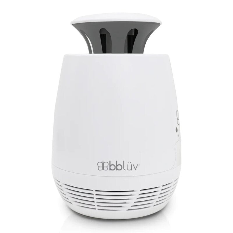 Lampa anti-tantari, BBluv, Moskito, Lumina LED UV, Cu orificiu de aspiratie a insectelor silentios, Usor de curatat, White