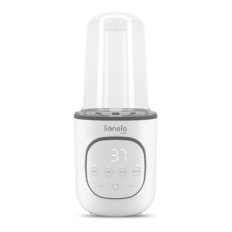 Incalzitor biberoane, Lionelo, ThermUp 2.0, 5 in 1, Sterilizare, Dezghetare, Incalzire rapida, 200 W, Fara BPA, Alb