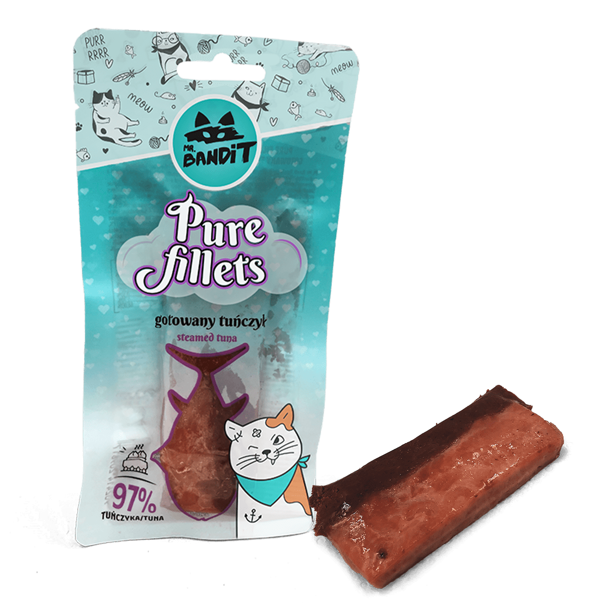 Mr. Bandit CAT Pure Fillets, ton la abur, 30 g