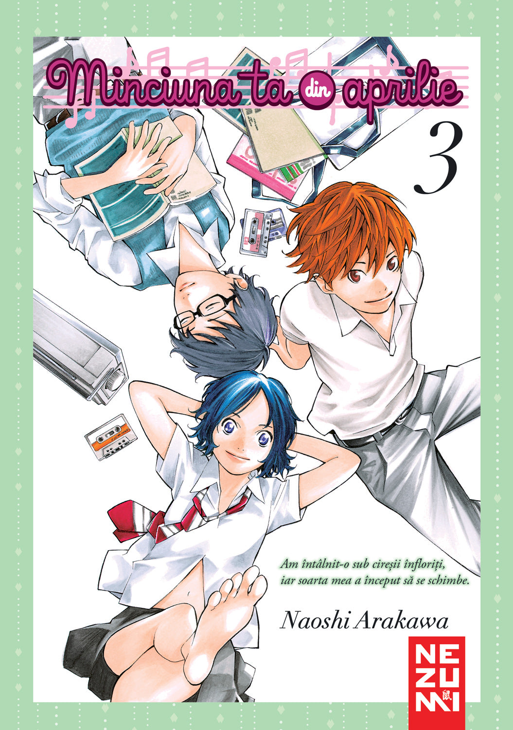 Minciuna ta din aprilie vol. 3 - Naoshi Arakawa - Naoshi Arakawa