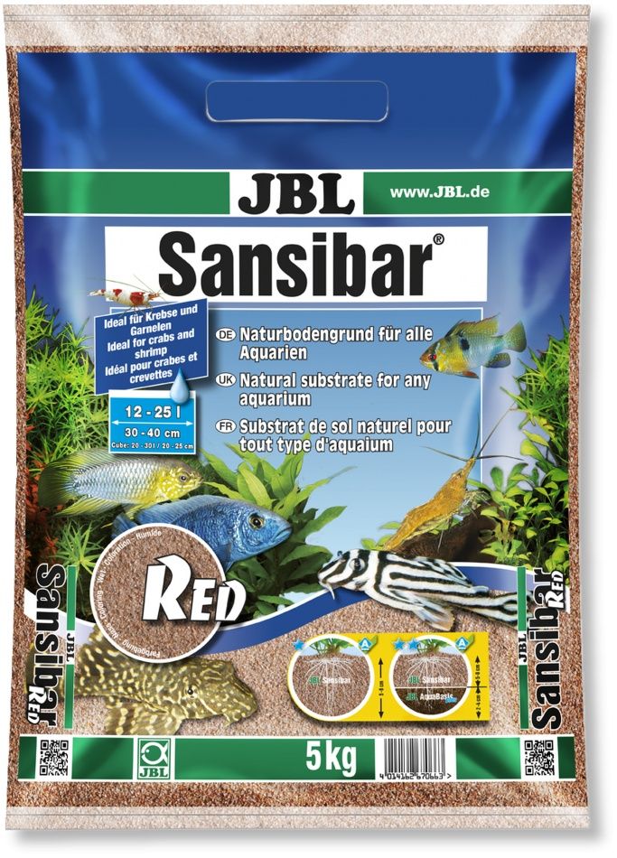 Nisip natural JBL Sansibar RED 5 kg