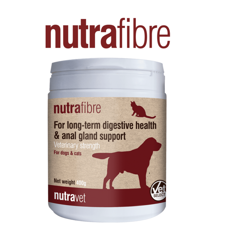 Nutravet Nutrafibre, Caini & Pisici, 400 g