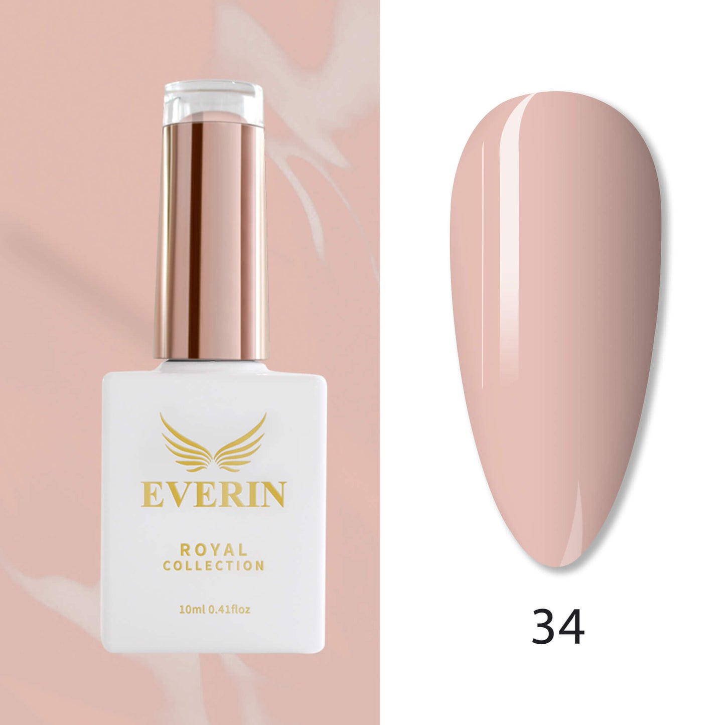 Oja Semipermanenta Everin- Royal Collection 10Ml- 034 - Erc-034