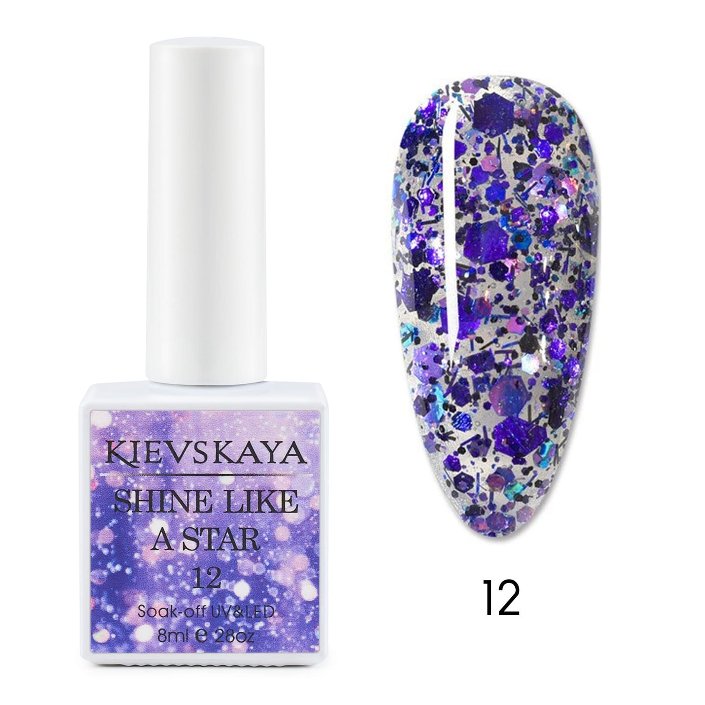 Oja Semipermanenta Kievskaya Shine Like A Star- 12 - Slas-12