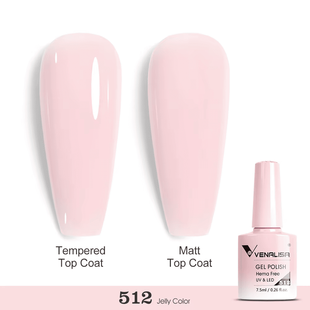 Oja Semipermanenta Venalisa Vip5- 512 Jelly Color - 501