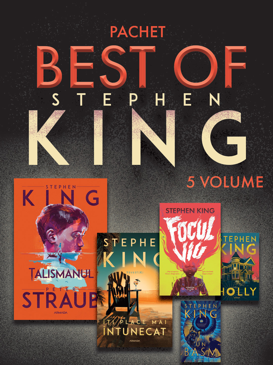 Pachet Best of Stephen King 5 vol - Stephen King - Stephen King
