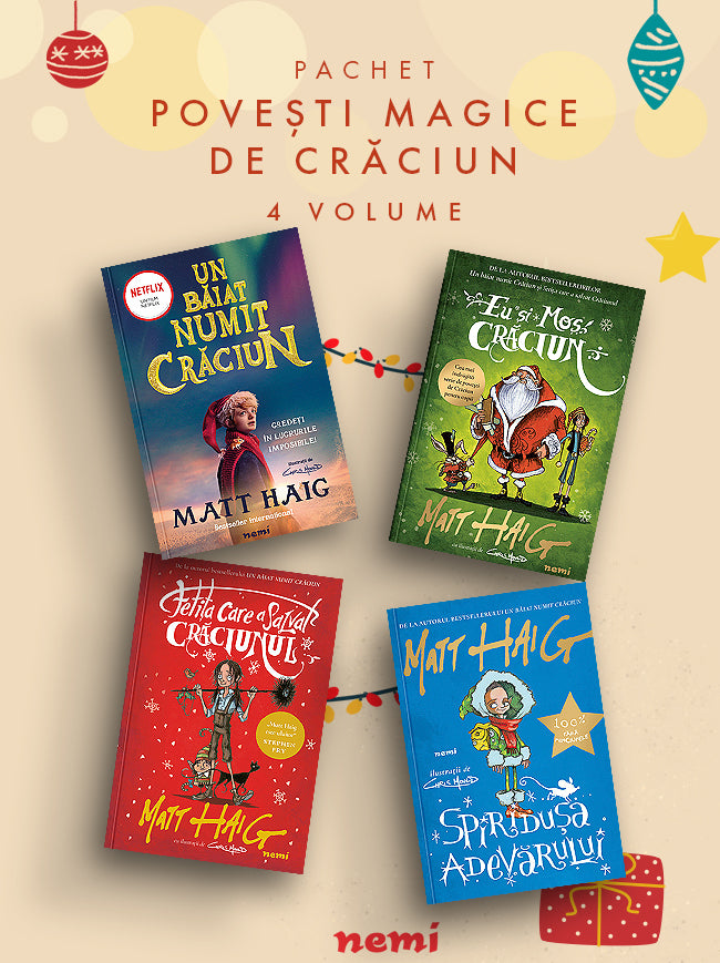 Pachet povești magice de Crăciun 4 vol. - Matt Haig - Matt Haig