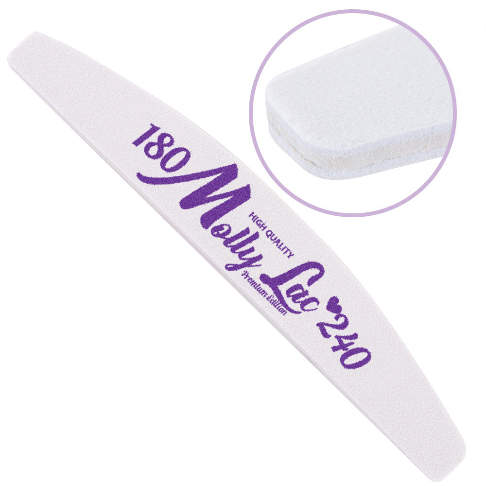 Pila Unghii Semiluna Molly Lac Hq Premium Edition 180/240 - Nfc900