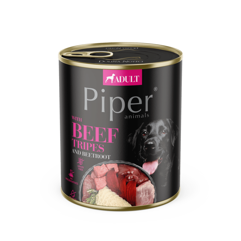 Piper Adult Dog, Burta de Vita si Sfecla, 800 g