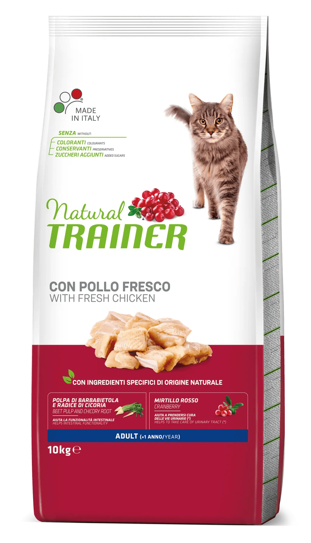 Hrana Uscata Pisici, Natural Trainer, Pui, 10 kg