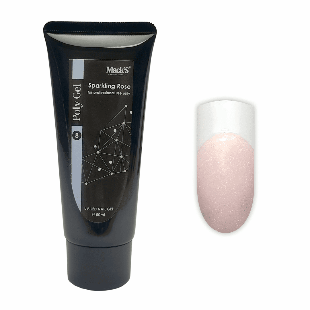 Polygel Sparkling Rose Macks 60Gr - P-Sr60