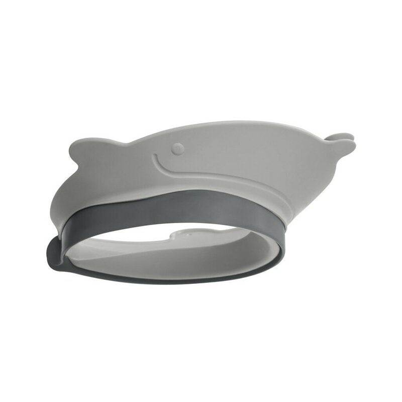 Protectie pentru ochi si urechi, Skip Hop, Impotriva apei si samponului, Cu sistem pentru agatare, Material flexibil, 6 luni+, Skip Hop, Marime universala, Gri