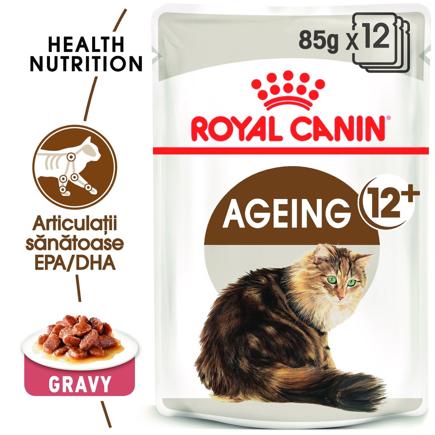 Royal Canin Ageing 12+ hrana umeda pisica senior (in sos), 85 g