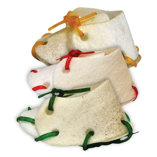 RECOMPENSE PENTRU CAINI PANTOF PIELE COLOR 7CM 50/SET