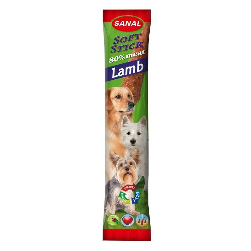 Sanal Dog Softstick Lamb, 12 g