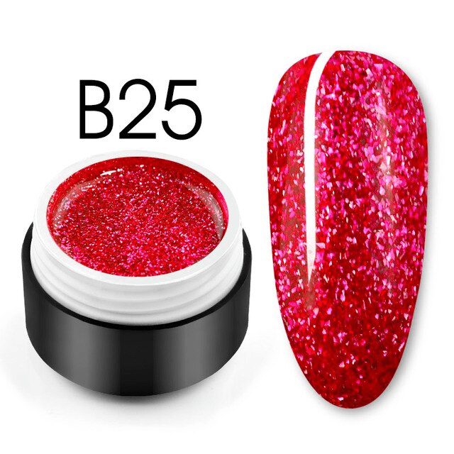 Shiny Platinum Color Gel B25 - B25