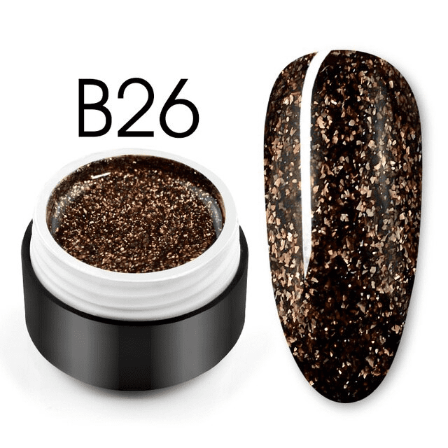 Shiny Platinum Color Gel B26 - B26