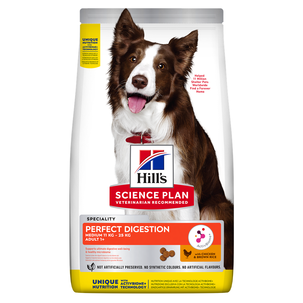 Hill's Science Plan Canine Adult Perfect Digestion Medium, 2.5 kg