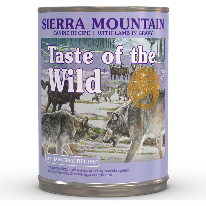 Taste of the Wild Sierra Mountain Canine Recipe, 390 g